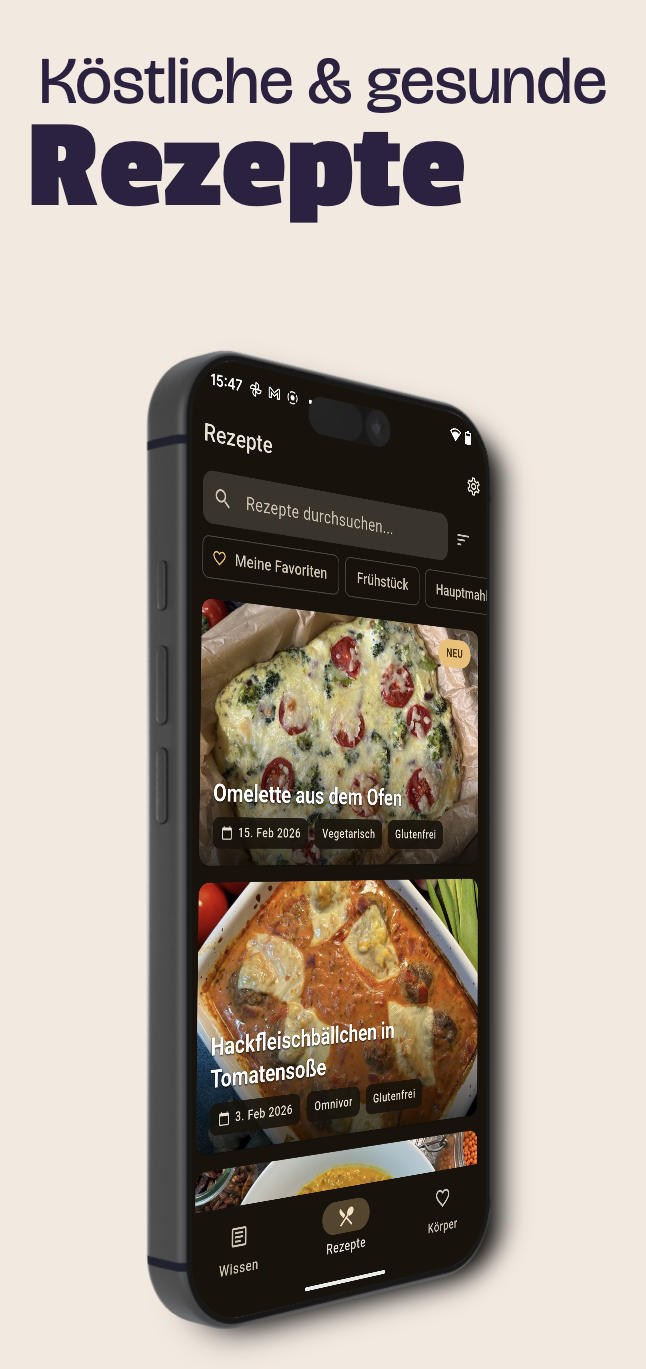 Personalisierte Rezepte